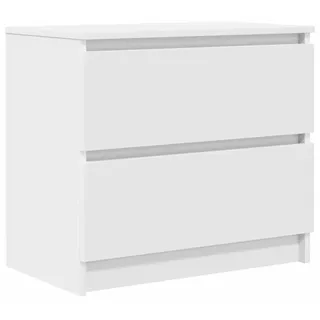 vidaXL TV-Schrank 60x35x54 cm Weiß Holzwerkstoff