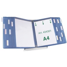 Bild Sichttafelsystem 434301 DIN A4 blau mit 30 Sichttafeln
