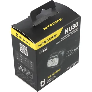 Nitecore NU30 - schwarz, 500 Lumen