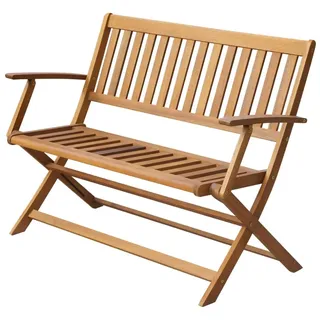 vidaXL Gartenbank 120 x 60 x 89 cm Braun