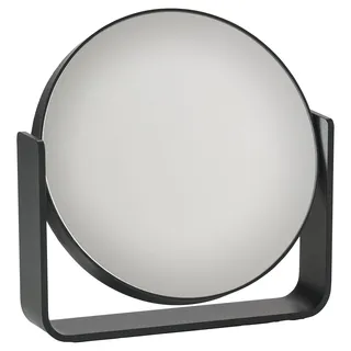 Zone Denmark Ume Tischspiegel, Kosmetikspiegel mit Vergrößerung 5-Fach, Durchm. 19 cm, Höhe 19,5 cm, Schwarz