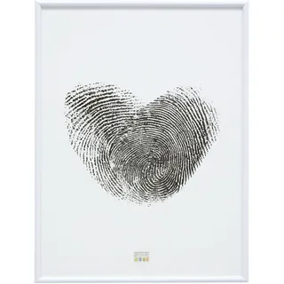 Deknudt Frames - Bilderrahmen aus Kunststoff für Bild 30x45cm - gold farbe - zum aufhängen - für Poster und Bilder - S011S1 30x45cm