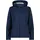 CMP Leichte Softshelljacke für Damen mit abnehmbarer Kapuze Blaues Eis D44