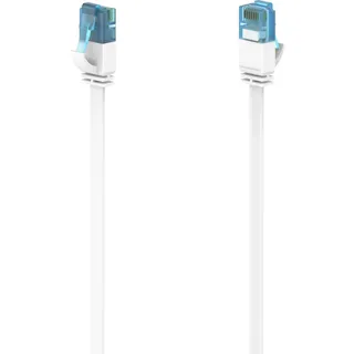 Hama Netzwerkkabel U/UTP (UTP), RJ-45, RJ-45, Weiß