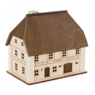 Lichterhaus Bauernhaus OHNE Leuchtmittel 95mm NEU Weihnachtshaus Adventshaus