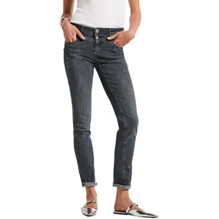 STREET ONE Casual fit Jeans Dark steel Grey washed, 30,