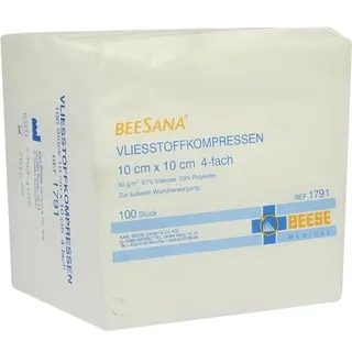 Meditrade Vlieskompressen unsteril 4fach 30g