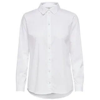 Jdy Jacqueline de Yong Jdymio L/s Shirt Wvn Noos (15149877) white