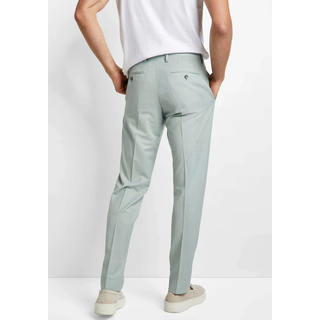 Anzughose CINQUE "CIMONOPOLI-H", Herren, Gr. 56, N-Gr, grün (hellgrün), Web, Obermaterial: 53% Polyester, 43% Schurwolle, 4% Elasthan, schmal lang, Hosen Anzughose, mit Paspeltaschen hinten