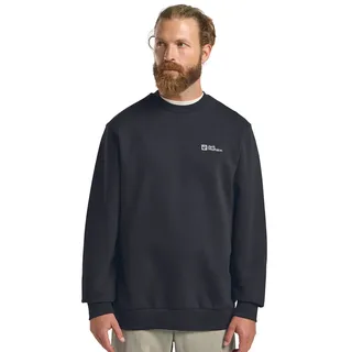 Jack Wolfskin Essential Crewneck Sweatshirt - Dark Navy - M