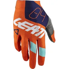 Leatt, Motorradhandschuhe, Handschuh GPX 1.5 GripR orange-blau (Herren, XXL)