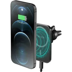 Bild Wireless Fast Car Charger 15W kompatibel mit MagSafe schwarz (2025)