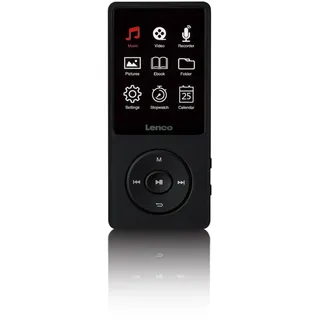 Lenco Xemio-669BK MP3 Spieler 8 GB schwarz
