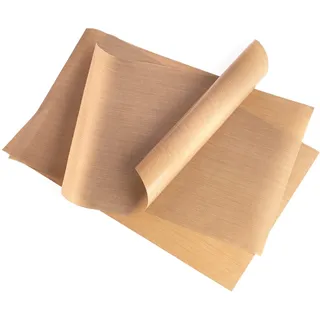 Gourmeo Dauerbackfolie 3er Set - 32x46cm - Backmatte zuschneidbar - Backpapier wiederverwendbar - Dauerbackfolie für Backblech - Dauerbackmatte - wiederverwendbares Backpapier