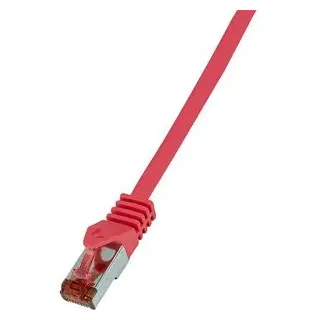 Logilink PrimeLine Patchkabel Cat6, S/FTP, 0.25m Pink CQ2019S