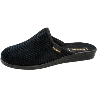 Fischer Markenschuh Pantoffeln Blau 41