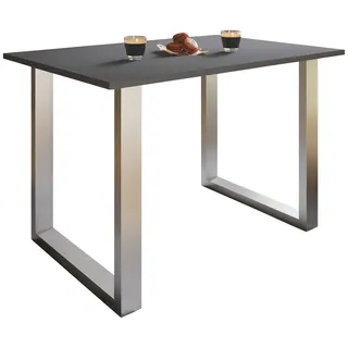 VCM Xona 110 x 76 x 76 cm grau/silber