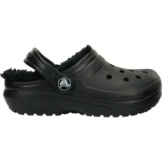 Crocs Classic Lined K Holzschuhe Black / Black 30-31