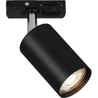 Briloner - Schienensystem schwenkbar, drehbar, kombinierbar, Zubehör, Tracklight, Spot, GU10, Deckenspot, Strahler, Deckenlampe, Deckenleuchte, 138x38x55 mm (LxBxD), Schwarz