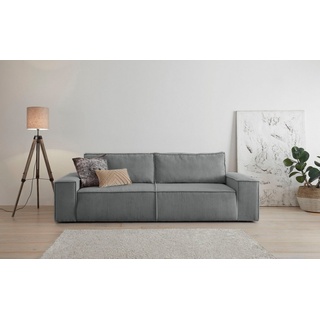 Home Affaire 3-Sitzer »SHERWOOD«, nachts: Schlafsofa (Liegefläche 200x136 cm), tagsüber: 3-Sitzer-Sofa., grau