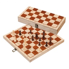 Bild von 2609 - Schachkassette, Feld 42 mm, Holz, Brettspiel, Strategiespiel
