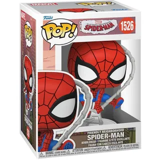 Funko Pop! Marvel: Friendly Neighborhood Spider-Man - Doctor Strange - Spider-Man - (Final Suit) - Animated Spiderman TV - Vinyl-Sammelfigur - Geschenkidee - Offizielle Handelswaren - Cartoons Fans