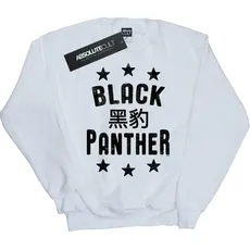 Marvel, Herren, Pullover, Black Panther Legenden Baumwolle Sweatshirt, Weiss, (3XL)