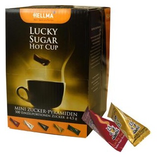 Hellma LUCKY SUGAR HOT CUP Zuckersticks, 500 x 4,5 g