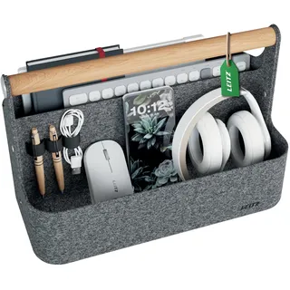 Leitz Schreibtisch Organizer mit Griff Grau