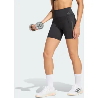 adidas Optime Workout 3-Stripes Kurze Leggings Black XS
