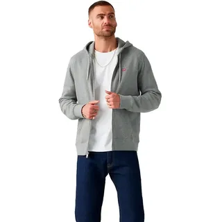 Levi ́s ® Core Ng Reißverschlusspullover - Mid Tone Grey Hea - L