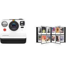 Polaroid Now Gen 2 Sofortbildkamera - Schwarz & Weiß, Keine Filme & Fotoalbum - Groß - 6044