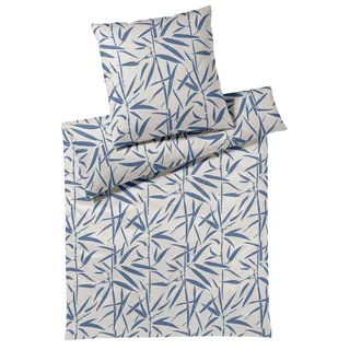 ELEGANTE Hamburger Streifen blau-weiß 155 x 220 cm + 80 x 80 cm