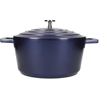 Master Class MasterClass Auflaufform aus Aluminiumguss, blau, 24 cm/4 Liter, Geschenkverpackung