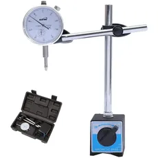 KATSU Dial Test Indicator DTI-Messgerät 0-10 mm mit Magnetfuß im StorageCase
