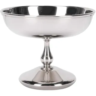 Oreilet Eisbecher aus Edelstahl, Dessertschale mit Rundem Fuß, Soßenschalen, Snack-Süßigkeitenbecher für Joghurt, Salat, Obst, Pudding, Cocktailparty (2401-4)