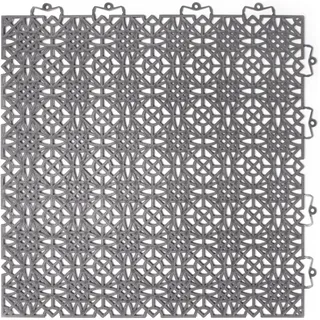 Andiamo Terrassenfliesen grau 38 x 38 cm 14 St.
