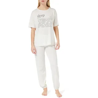 Triumph Damen Sets PK SSL 10 CO/MD Pajama Set, Grey Combination, 40