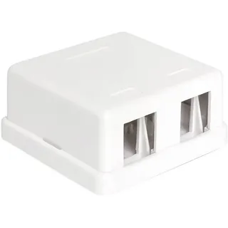DeLock 86207 2 Port Netzwerk-Patchpanel Unbestückt 1 HE Unbestückt