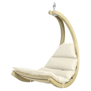 Amazonas AZ-2020440 - Hängender Liegestuhl - Ohne Standfuß - Indoor/Outdoor - Beige - Polyester - Polypropylen (PP) - 120 kg - Creme