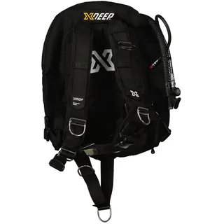 Xdeep Zeos 38 Deluxe Aluminium Backplate S Weight Pockets Flügel - Black - One Size
