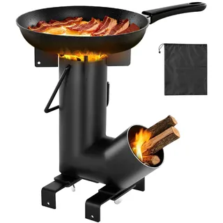 Vevor Raketenofen BBQ Rakete Holzofen