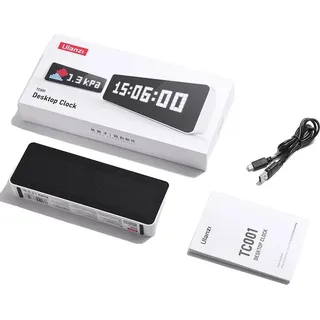 Smart Pixel Uhr, Vollfarb-LED-Display, Zeitmanagement-Tool, TC001