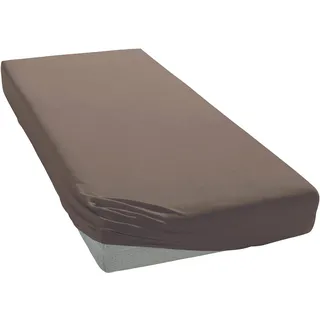 JANINE 5007 Mako-Feinjersey 180 x 200 - 200 x 200 cm taupe