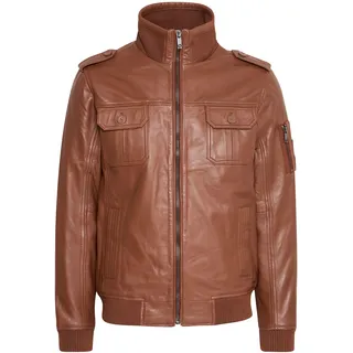 !Solid Lederjacke »Lederjacke SDFamash«, braun