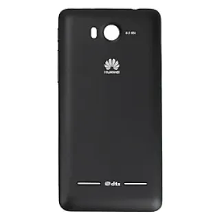 Huawei Ascend G600 Akkudeckel Gehäuse schwarz - Schwarz