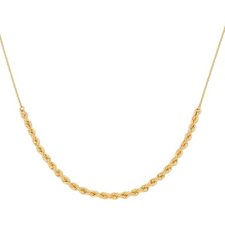 Firetti Collier »Schmuck Geschenk Gold 375 Halsschmuck Halskette Goldkette Ankerkette«, goldfarben