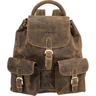 GREENBURRY Rucksack / Backpack Vintage 1711S Rucksäcke Braun Damen