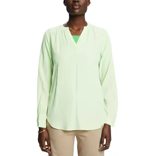 ESPRIT Damen 023ee1f316 Bluse, 320/Citrus Green, M
