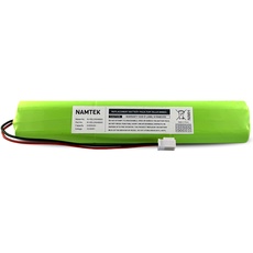 Namtek Ersatzakku für Velux Solarfenster & Dachfenster Rolladen - Akku Ersatz 10.8V, 2200 mAh, NiMH - mit Kabel und Stecker 946933, 946930, 846933